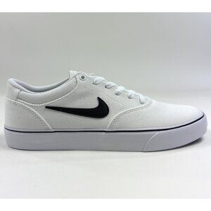 Nike Chron 2 Canvas SB Mens White Black Shoes Sneakers Skateboard DM3494-100